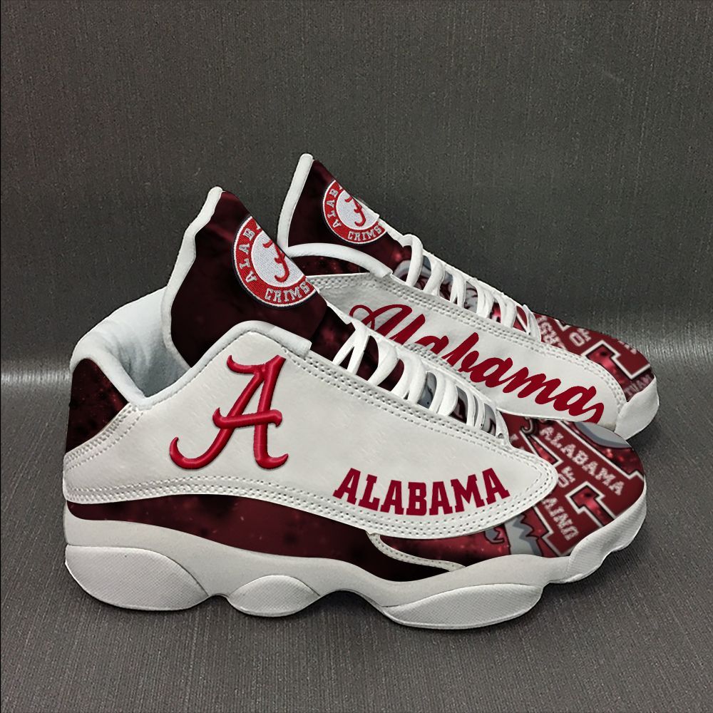 Alabama Crimson Tide Team form AIR Jordan 13 Sneakers  Football Team sneakers-Lan1 JD13 Sneakers Personalized Shoes Design