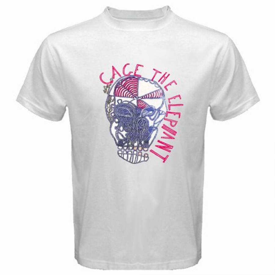 Cage The Elephant *Album Logo Rock Band  T-Shirt