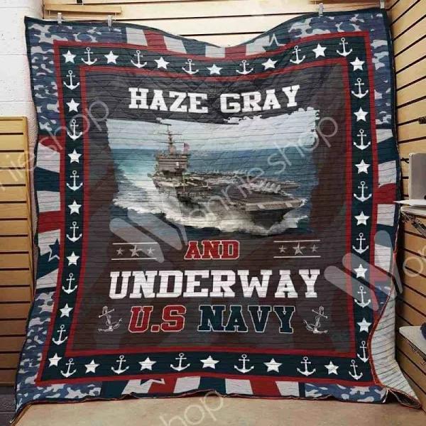 Navy Blanket