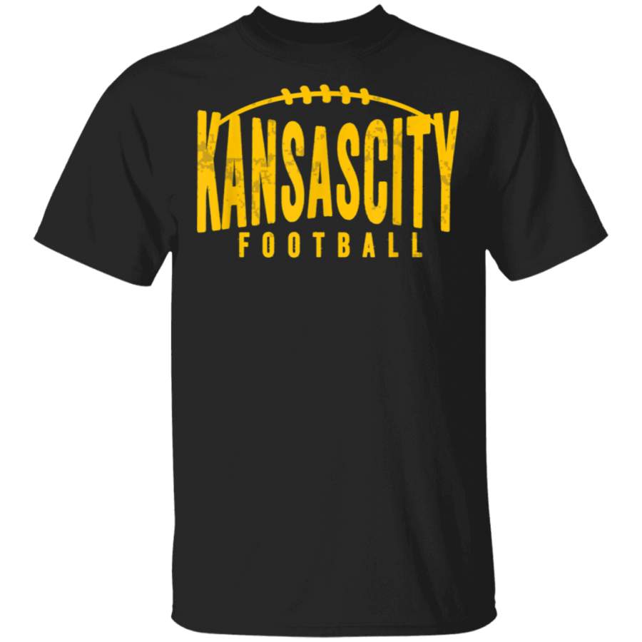 KC Football Kansas City Red 2020 Vintage Sports Fan Kc Cool TShirt Kansas City Football T-Shirt