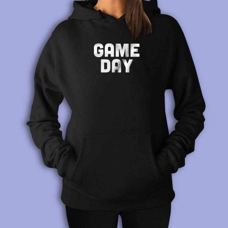 Game Day New England Patriots Playoffs Atlanta The Gameday Chic Falcons Gameday Football Women’S Hoodie