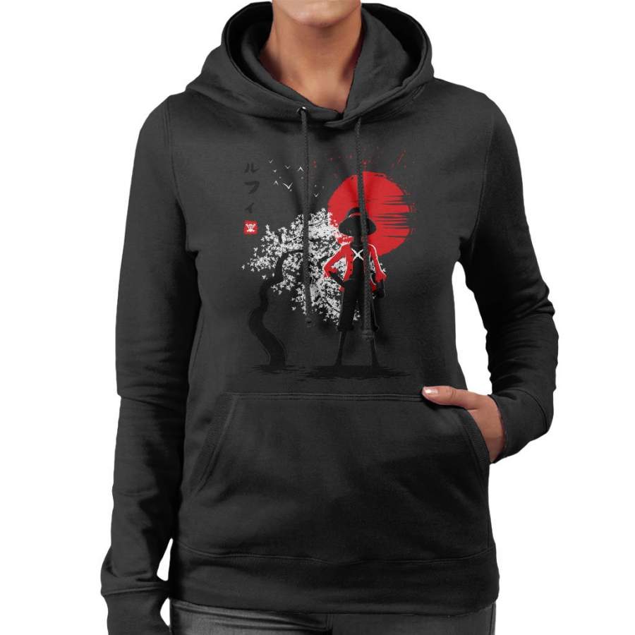 One Piece Japanese Style Women’s Hooded Sweatshirt