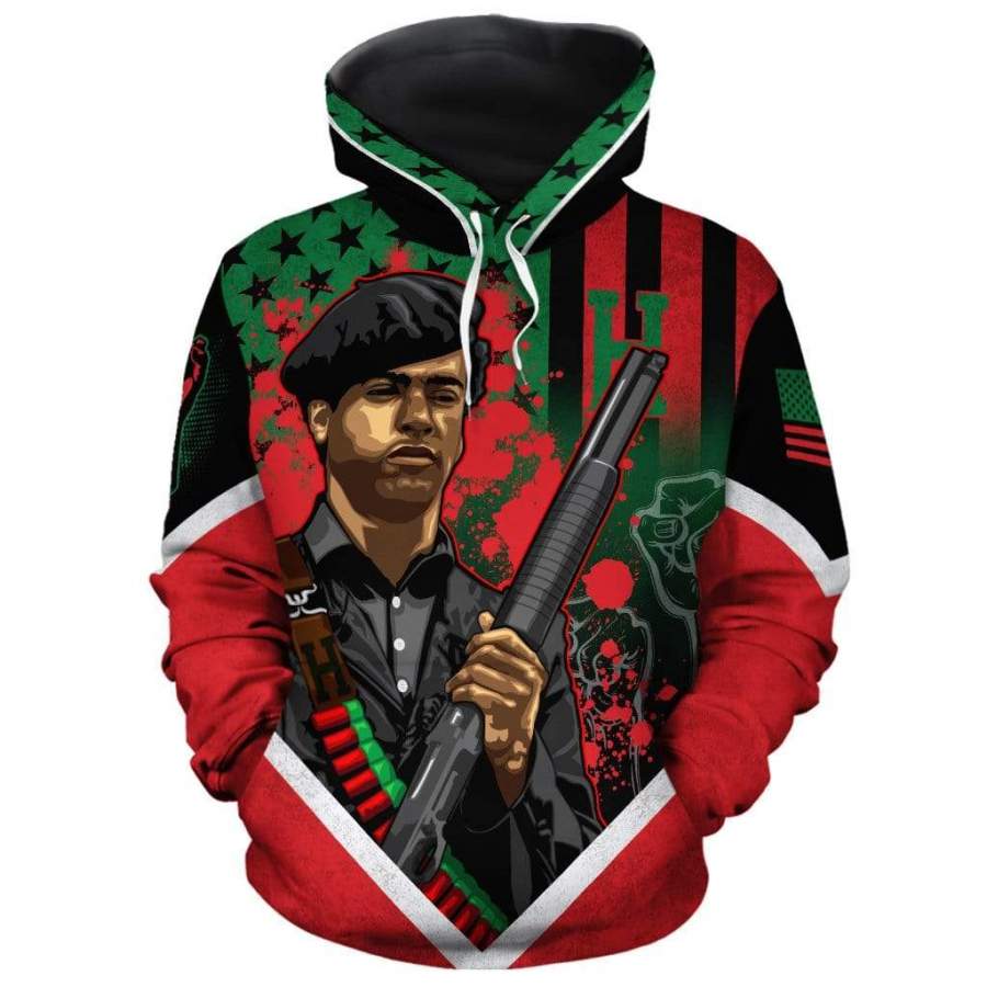 African American Flag Huey All-over Hoodie