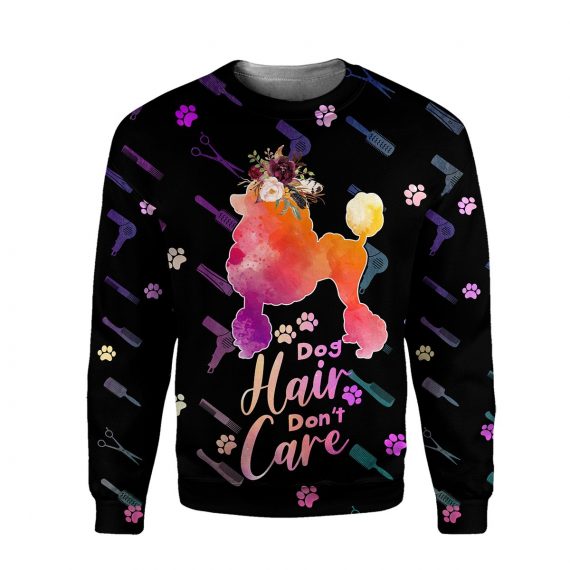 Dog Groomer All Over Print Unisex Sweatshirt For Dog Lovers