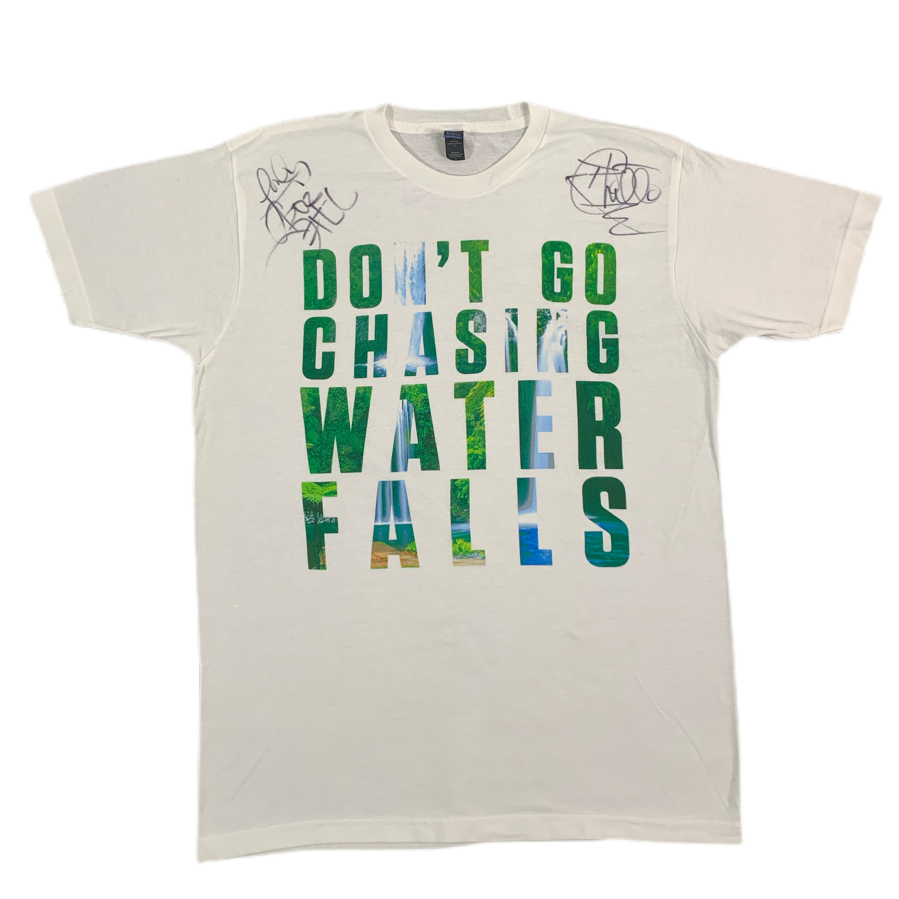 Vintage TLC “Don’t Go Chasing Waterfalls” Autographed T-Shirt