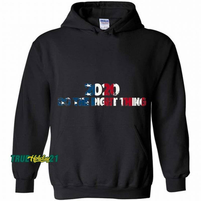 2020 election – do the right thing Hoodie