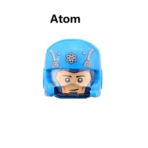 Superhero Iron Man MK1 MK 1 Atom Lightning Lad Building Blocks Mini Action Figure Toys alx