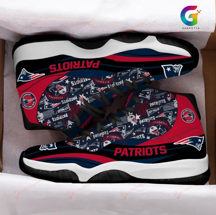 New England Patriots Ajd11 Sneakers 207