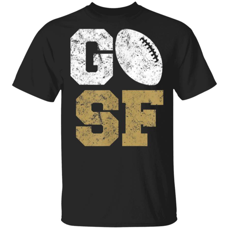 Vintage SF San Francisco California Football City Tshirt TShirt