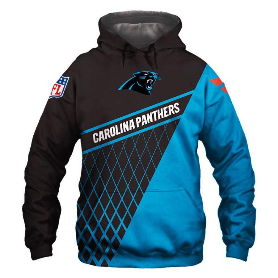 Carolina Panthers Military Hoodie 3D Style5857 All Over Printed