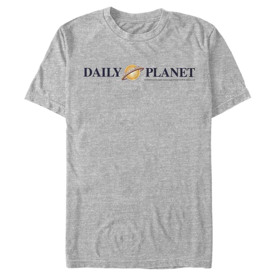 Superman Men’s Daily Planet Logo  T Shirt