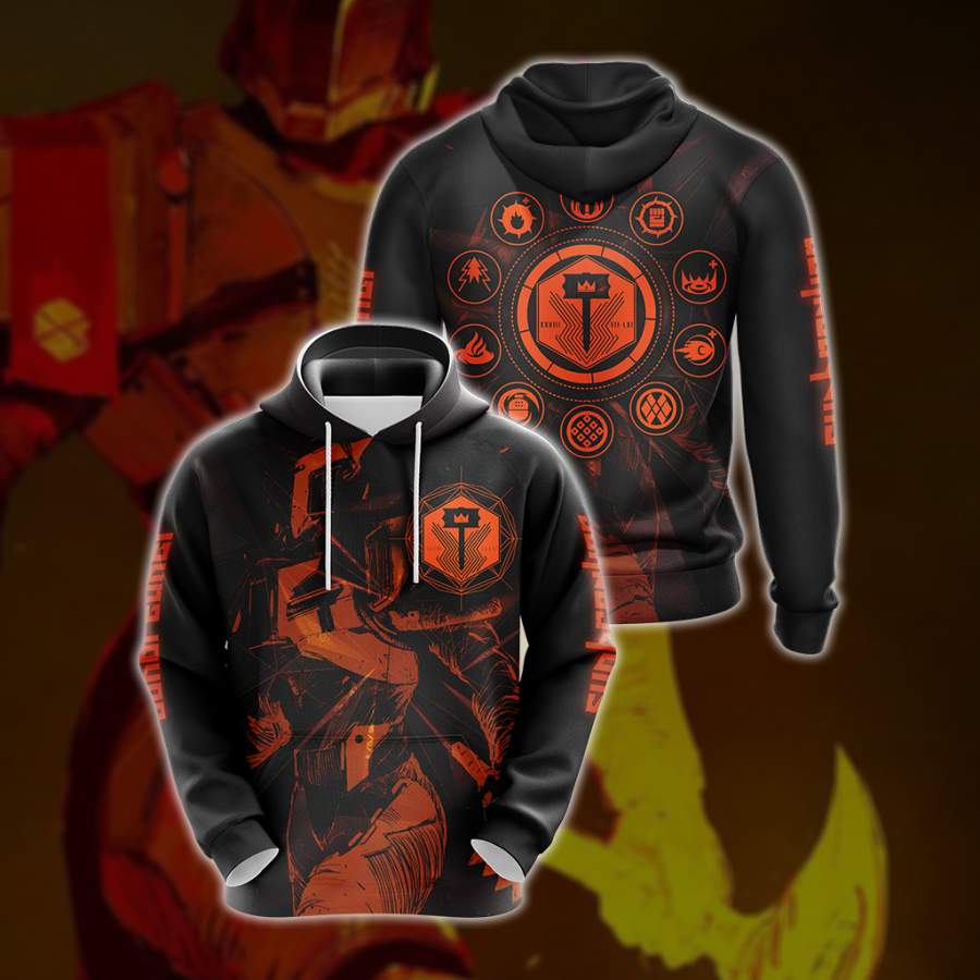 Destiny Titan Sunbreaker Unisex 3D Hoodie