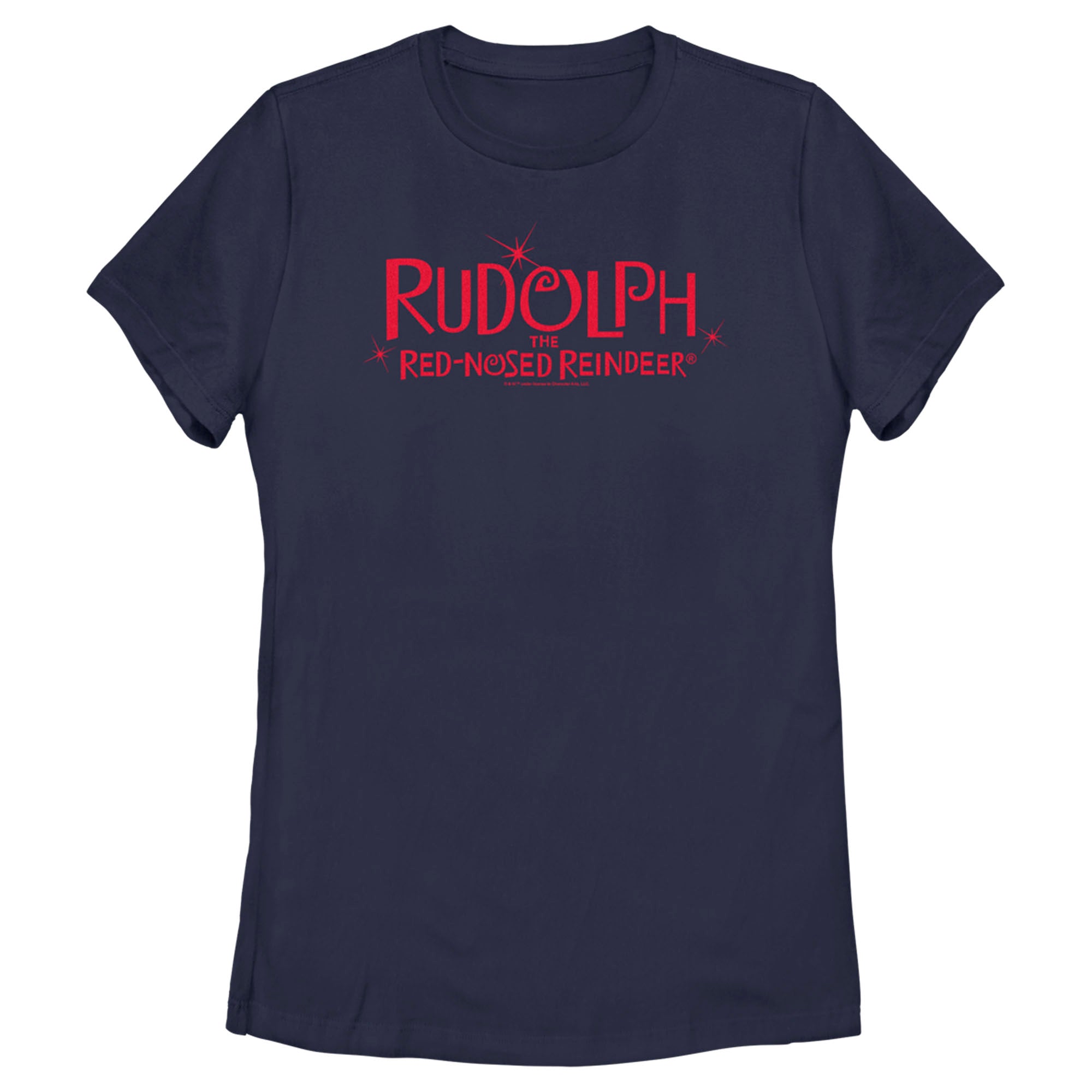 Rudolph The Red-Nosed Reindeer Women’S Logo  T-Shirt