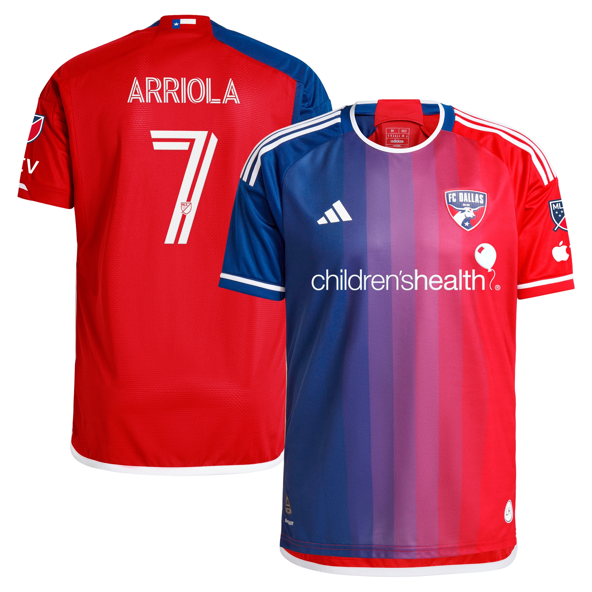 Paul Arriola FC Dallas 2024 After Burner Authentic Player Jersey  Navy