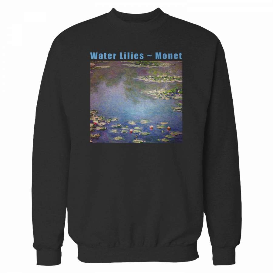 Claude Monet Water Lilies Sweatshirt