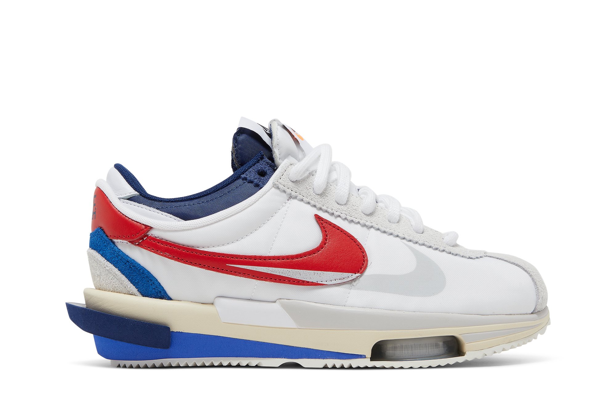 Nike Zoom Cortez SP sacai White University Red Blue – Kohlrabis 196150221867