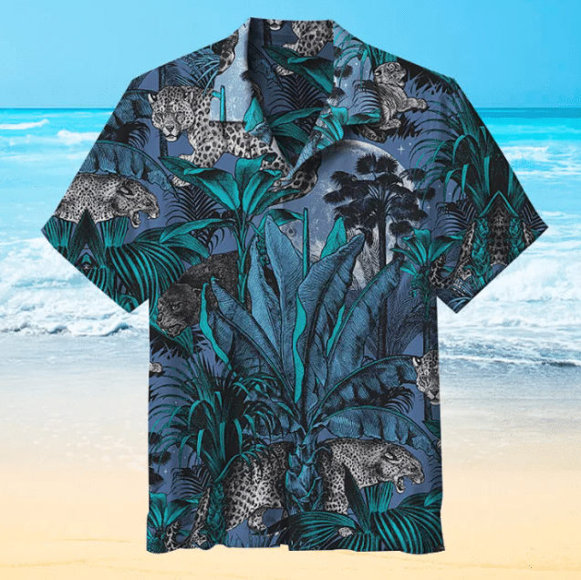 Cheetah For Man And Woman Print Short Sleeve Hawaii Shirt Ha33481