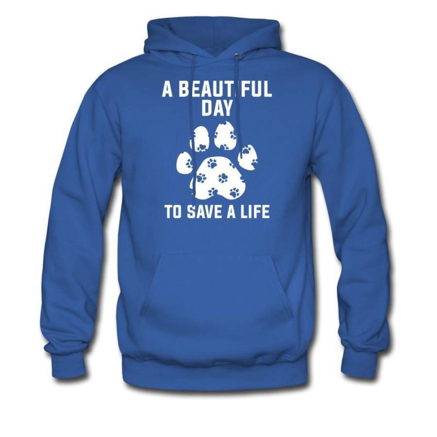 A beautiful day to save a life Men’s Hoodie [Donation Collection]