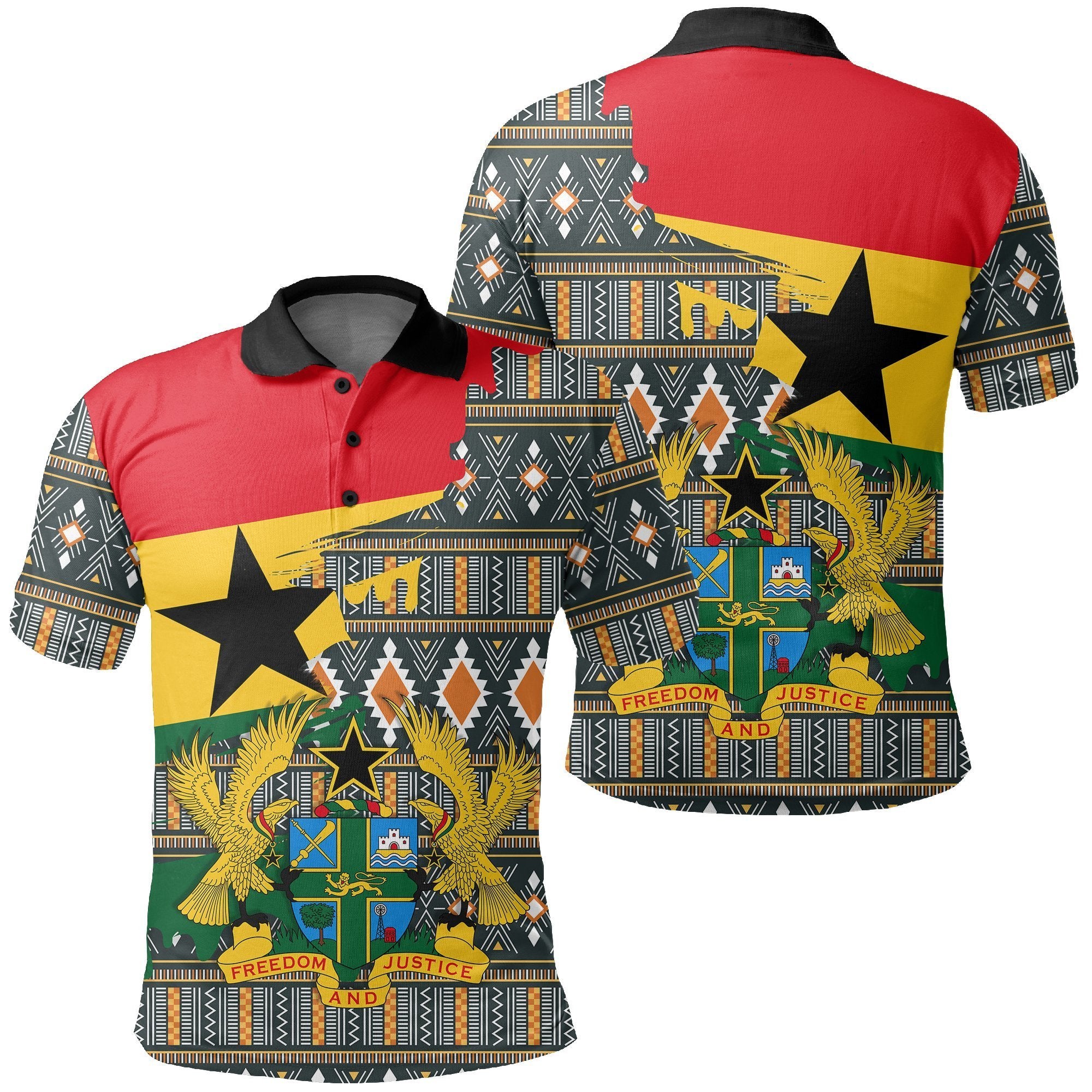 Greek Life Shirt – Kente Old Tribal Polo Shirt – Gash Style