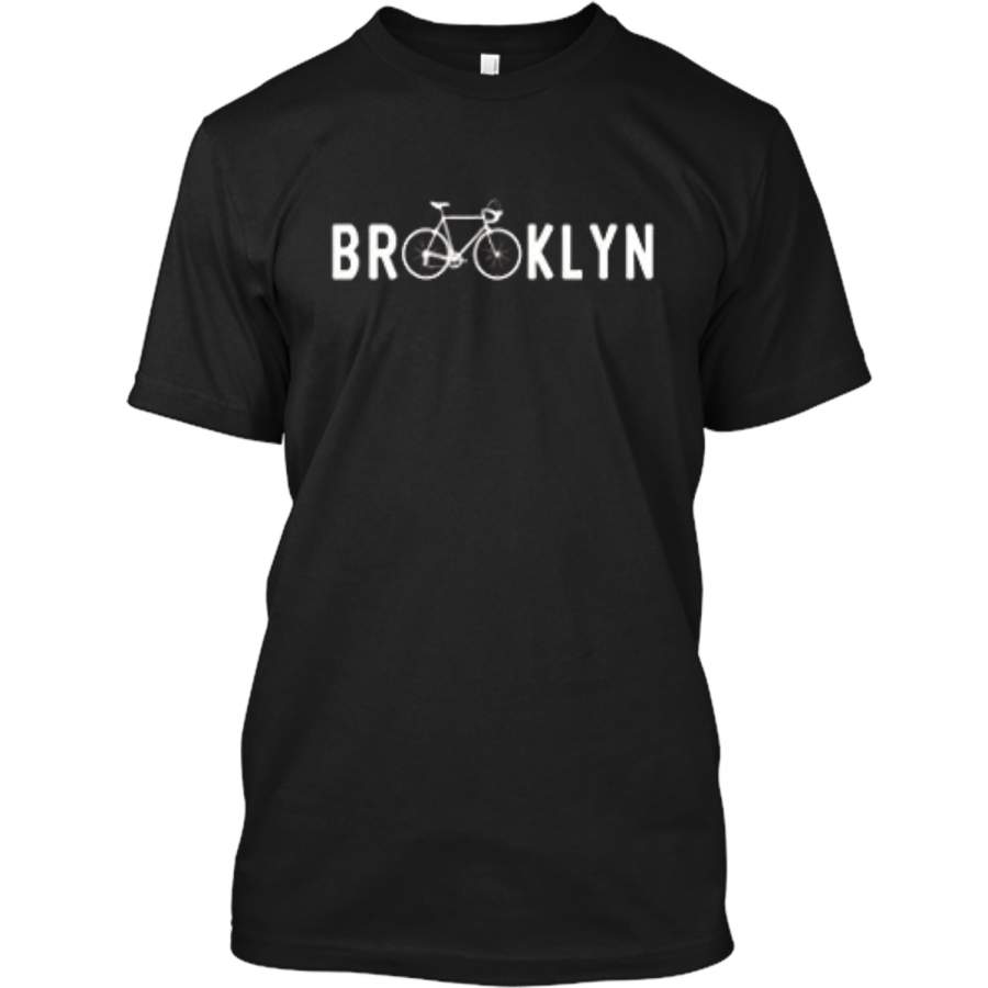 Brooklyn Bicycle Cycling Vintage T-Shirt Custom Ultra Cotton