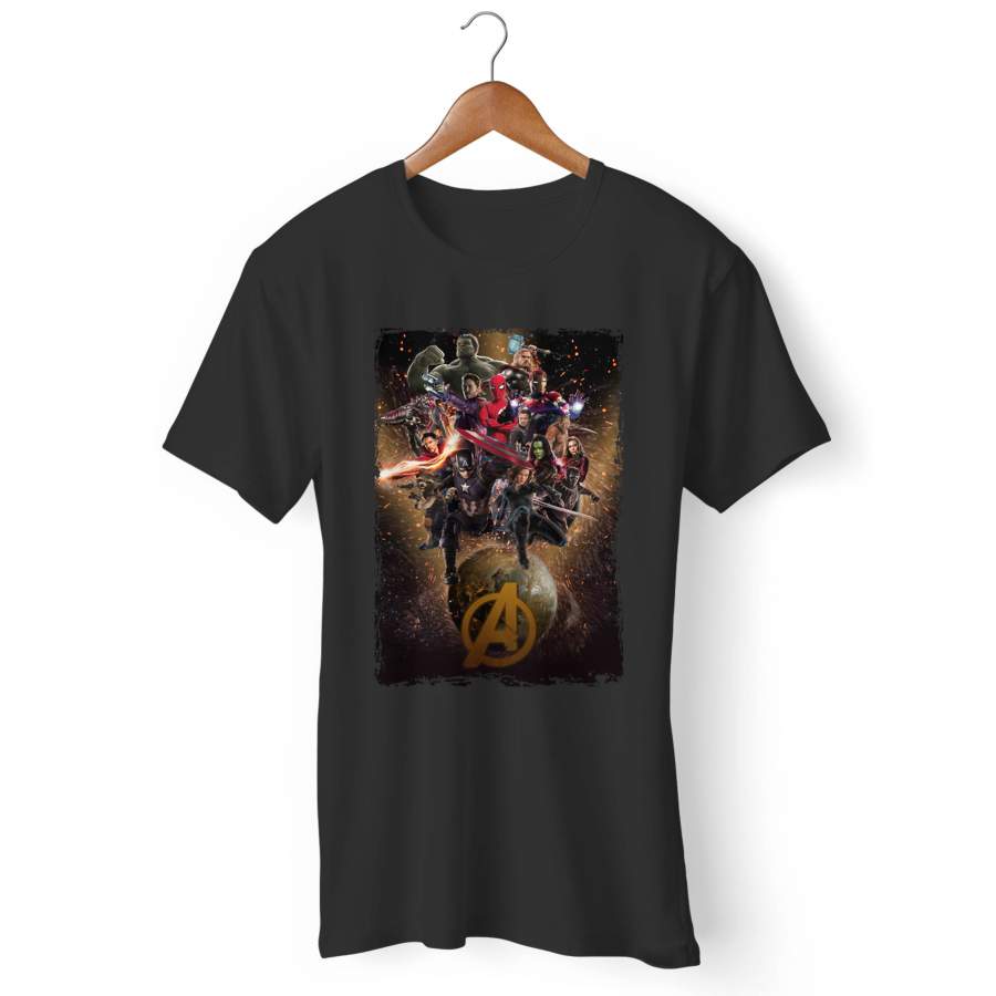 Avengers Infinity War Poster Power Man’s T-Shirt