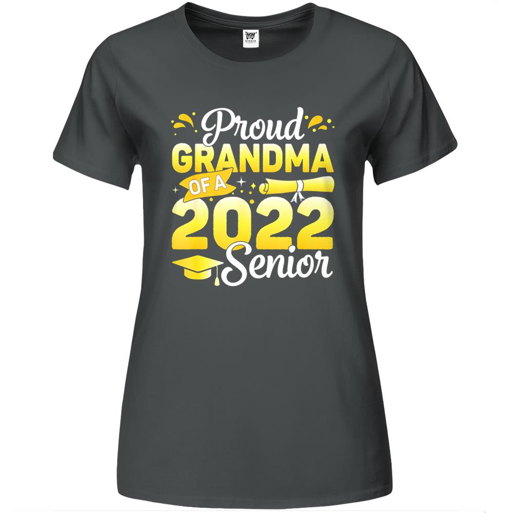 Class Of 2022 Proud Grandma Of A 2022 Senior Graduation Premium Womens ...