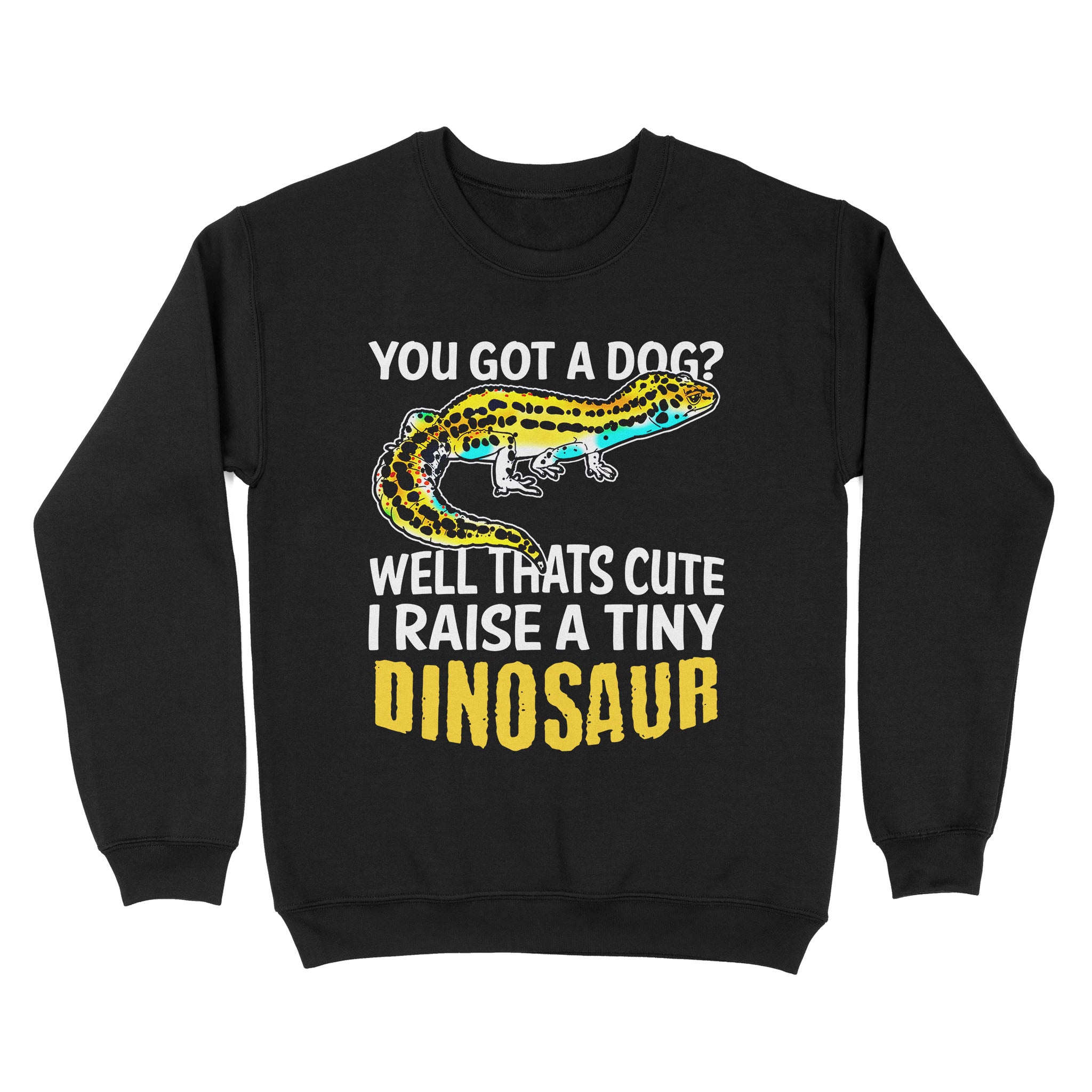 Animal Gift Idea – Leopard Gecko Lizard Lover – Standard Crew Neck Sweatshirt