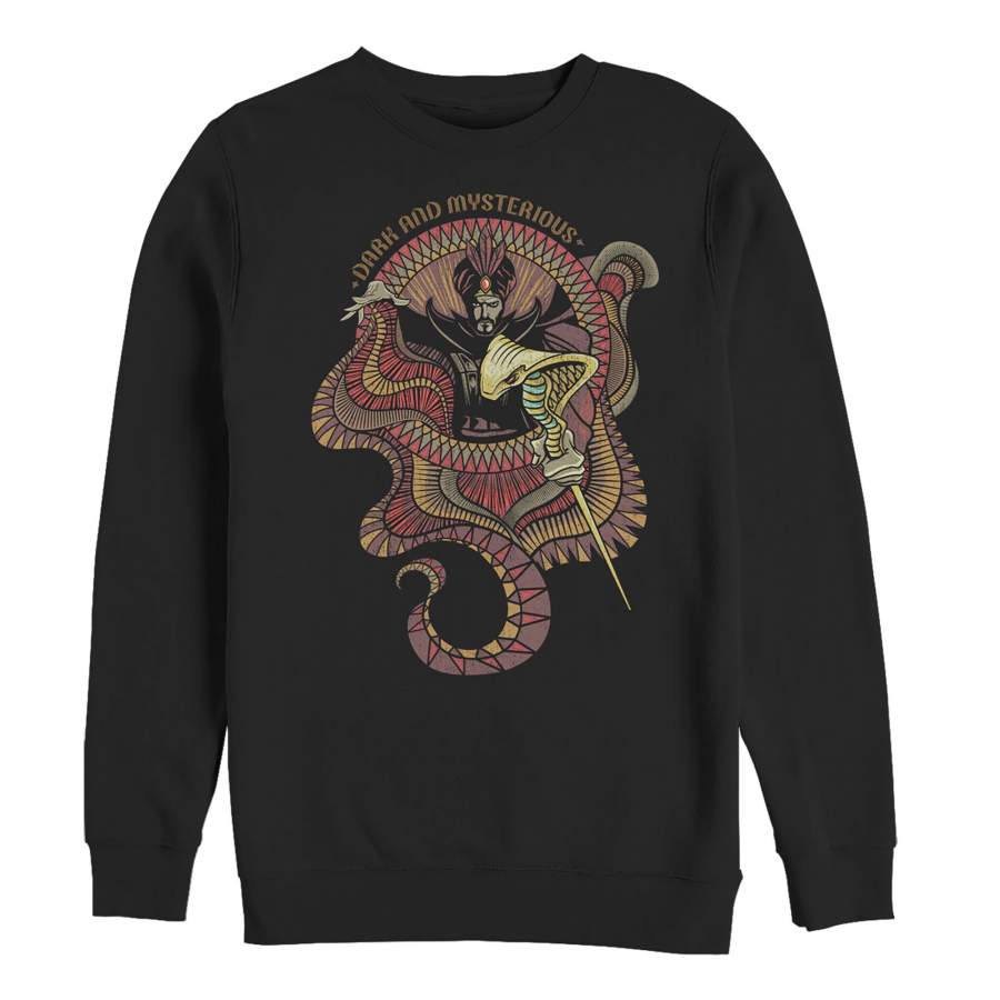 Aladdin Men’s Jafar Mysterious Snake Sweatshirt