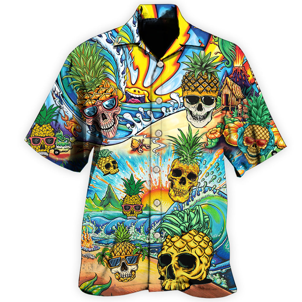 Fruit Pineapple Love Summer Hawaii Shirt Ha109060