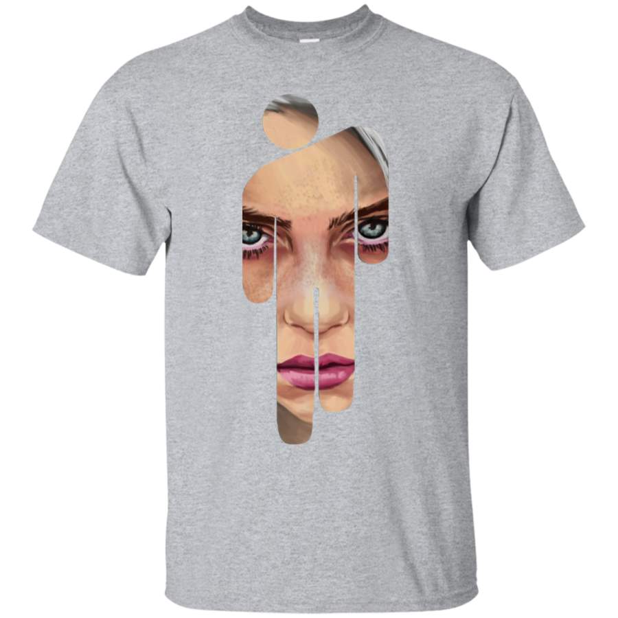 AGR Billie Eilish Mens Cotton T-Shirt