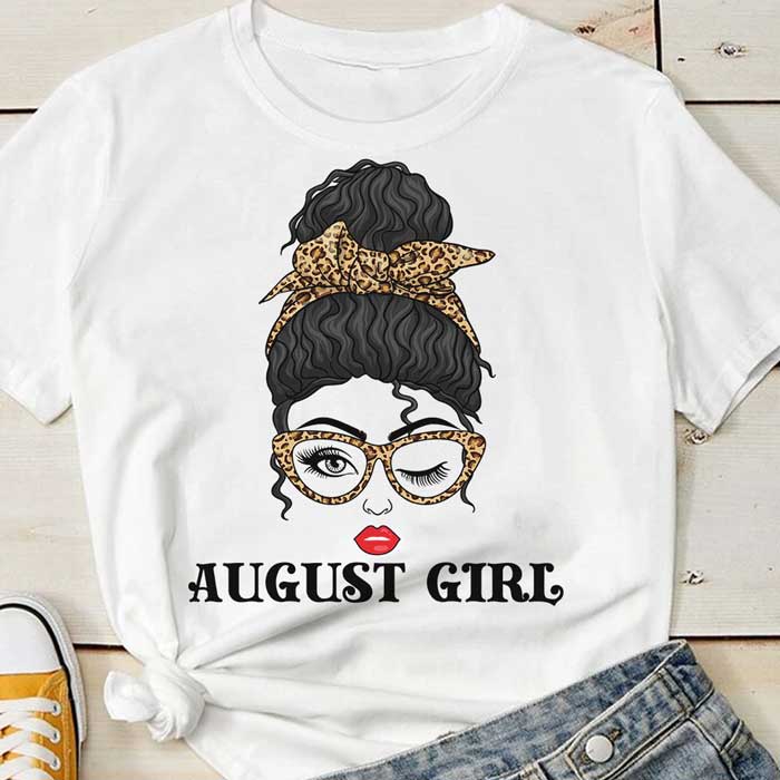 Birth Month Girl – Personalized Unisex T-Shirt