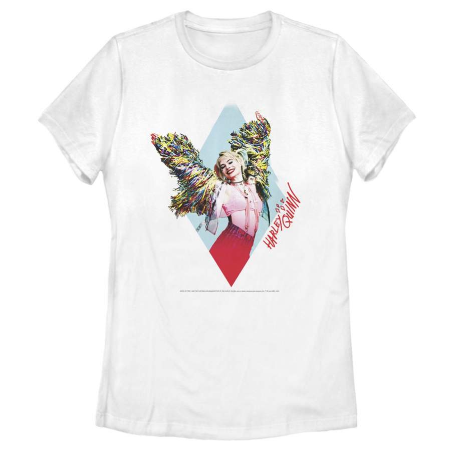 Birds of Prey Women’s Harley Quinn Mayhem  T Shirt