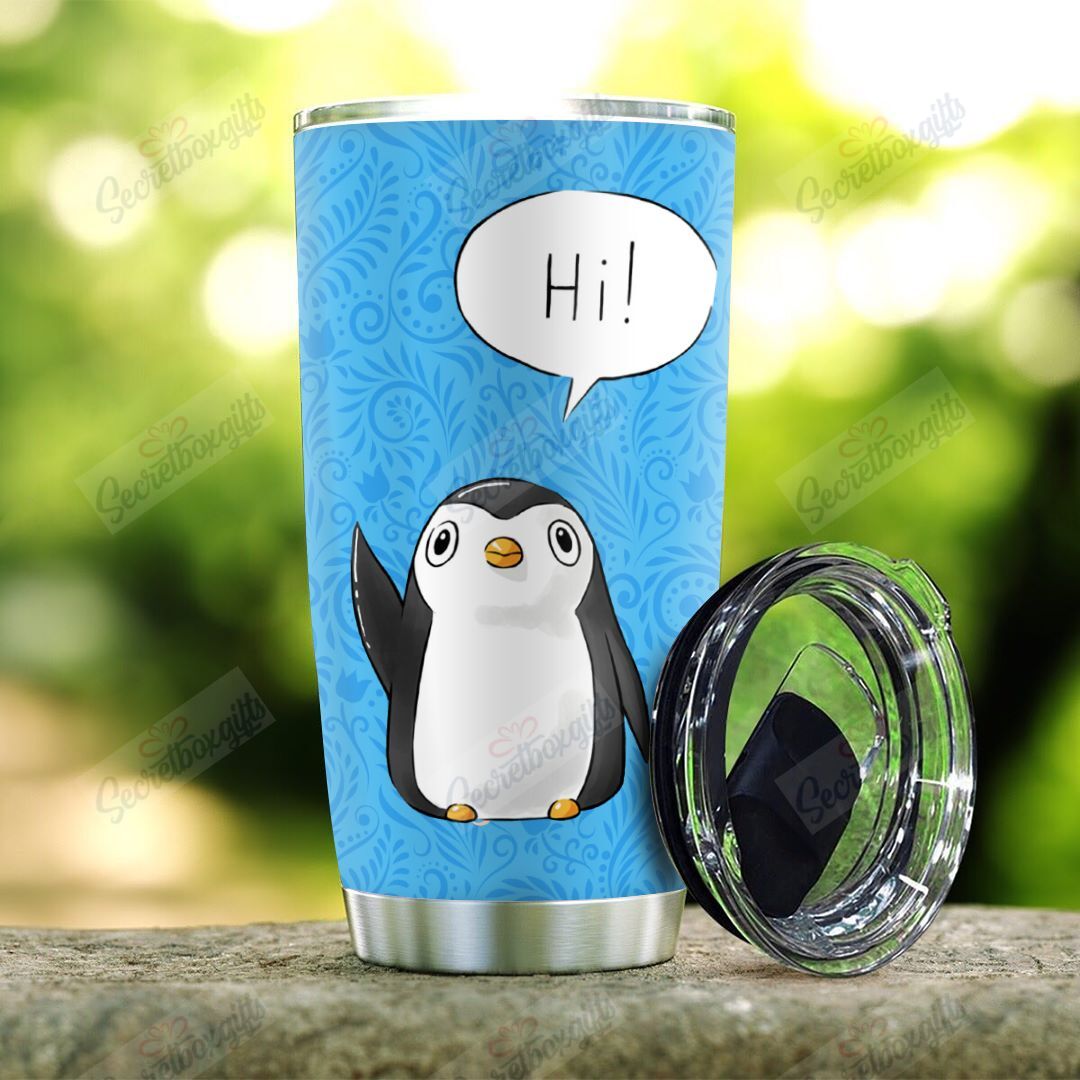 Penguin Ht2412057P Personalized Stainless Steel Tumbler Customize Name, Text, Number