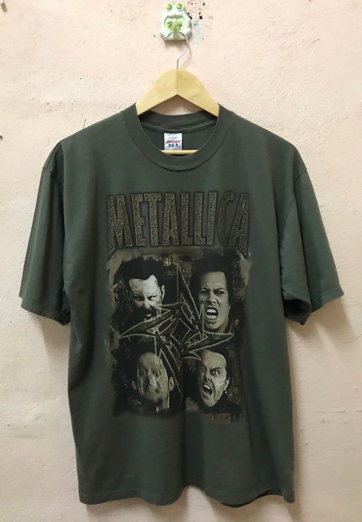 Vintage Metallica Poor Touring Me Recording Summer Vacation 97 Shirt