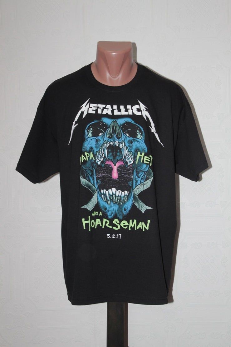 Metallica Papa Het Was A Hoarseman Exclusive Copenhagen Show Shirt