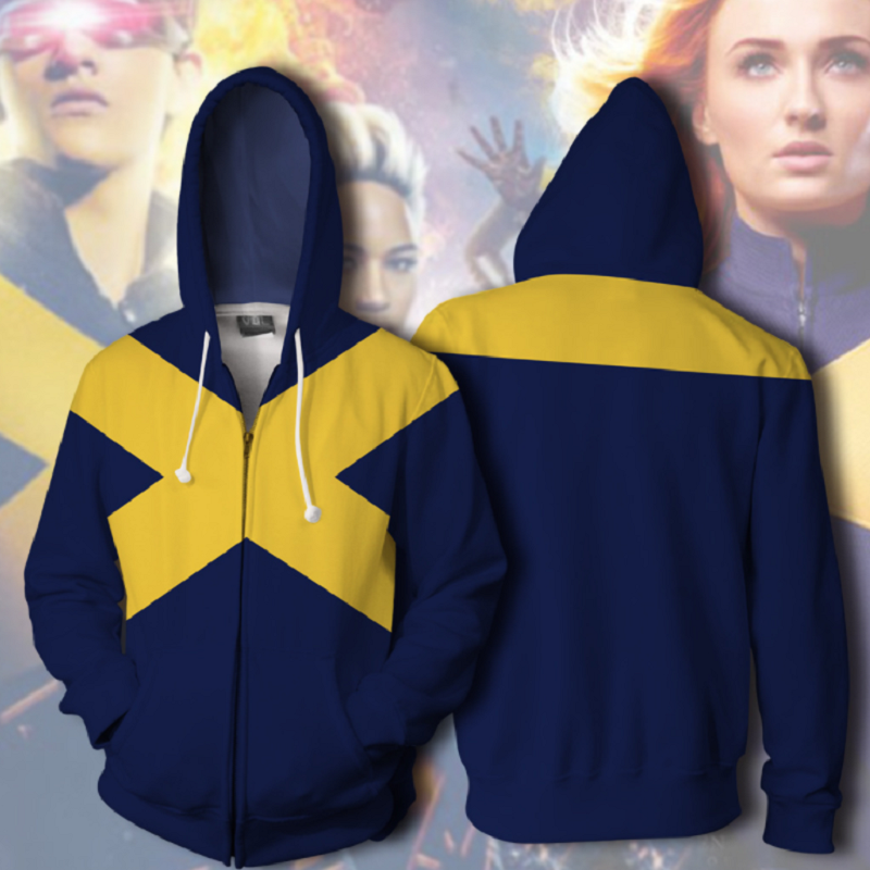 X-Men: Dark Phoenix Zip Up Hoodie Csos709