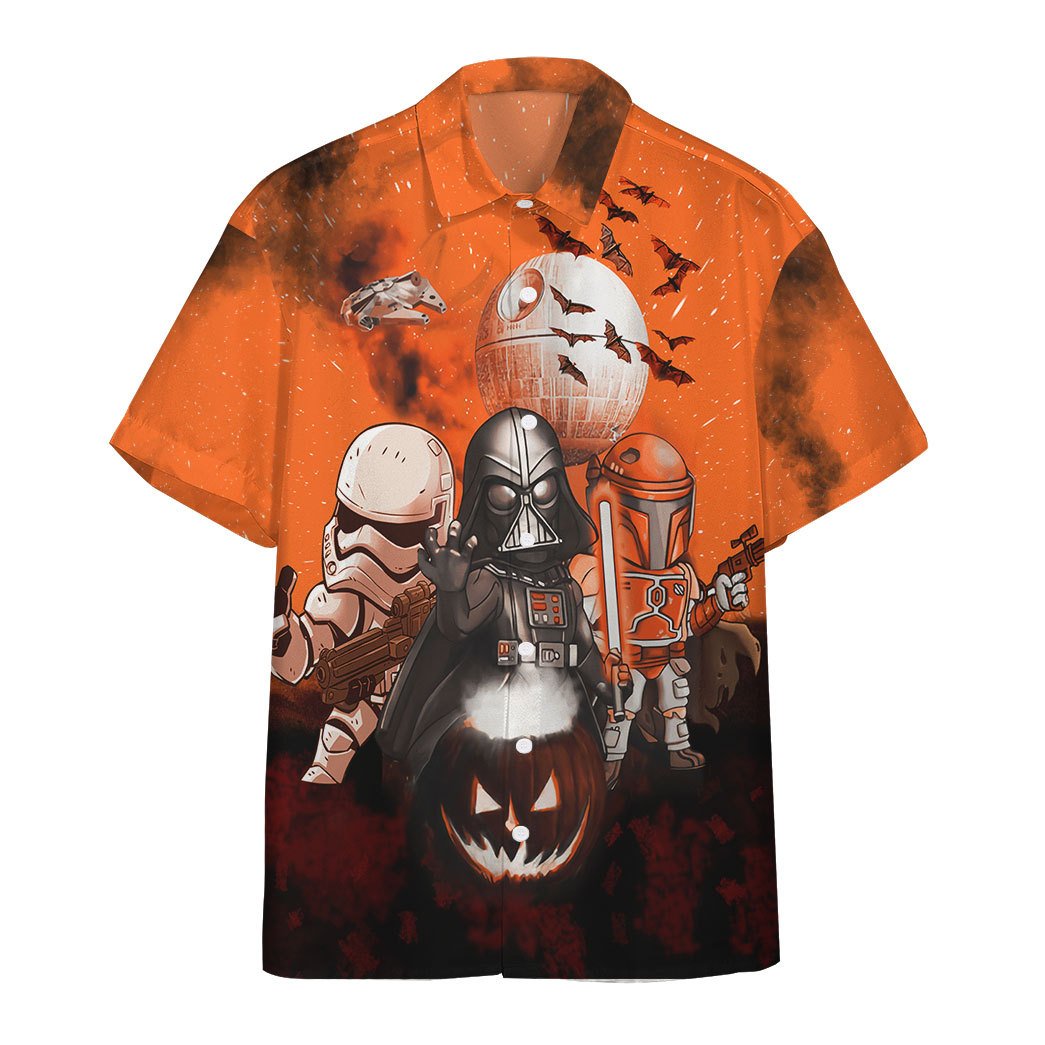 Gearhumans Gearhunans Halloween Sw Custom Hawaii Shirt Ha75070