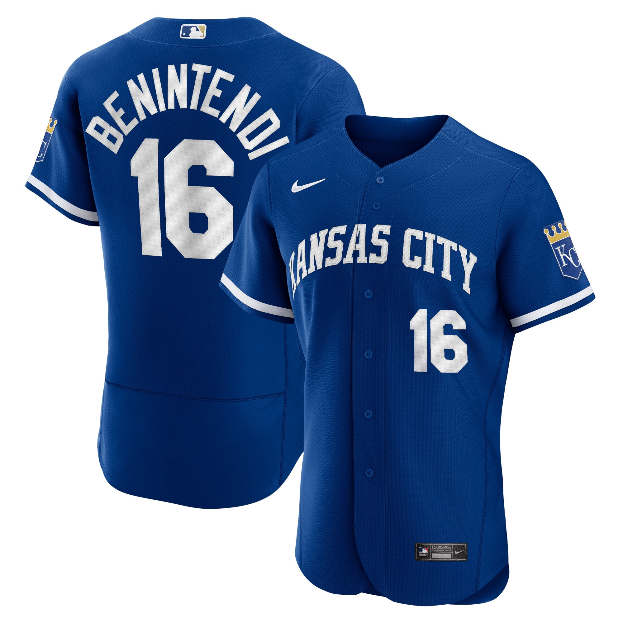 Andrew Benintendi Kansas City Royals 2022 Alternate Authentic Player Jersey Royal MLB A2