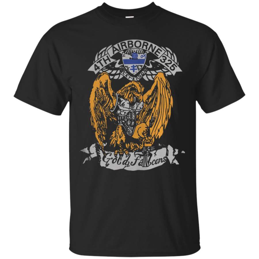 AGR 4th 325 Airborne gold Falcon shirt Cotton t shirt