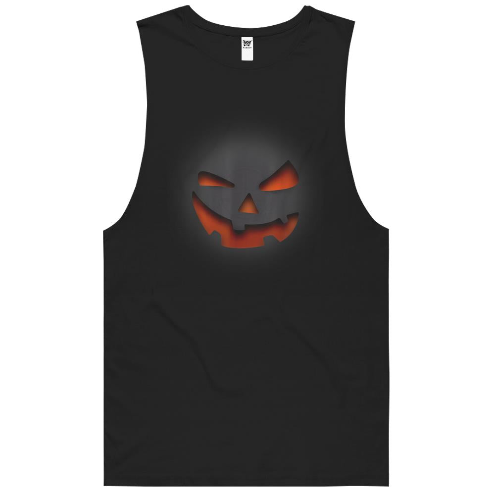 Halloween Tank Top, Halloween Shirts For Women Men, Halloween Tank Top, Horror Pumpkin Halloween Scary, Funny Nightmare Gift Tank Top