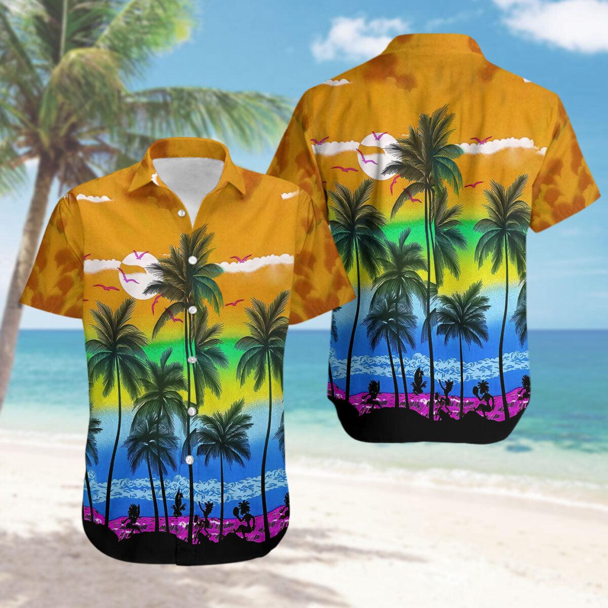 Lgbt Beach Aloha Hawaii Shirts For Men Women Ha79439