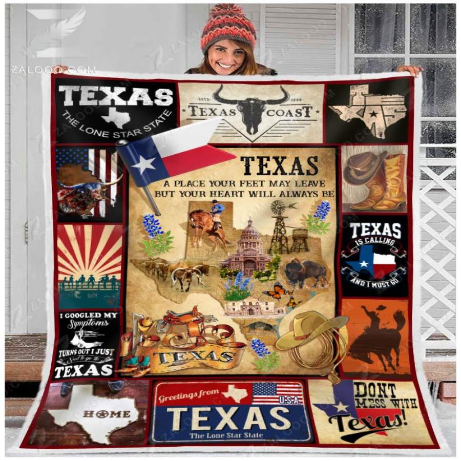 Zalooo – Texas Blanket – A Place Your Feet May Leave