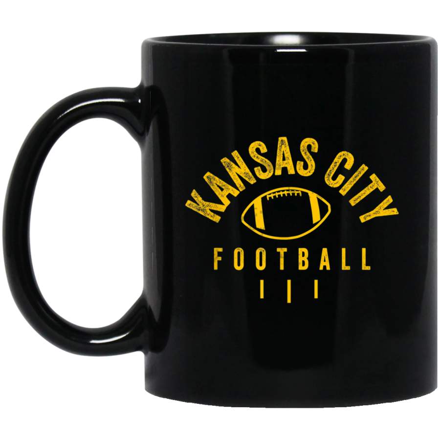 KC Kansas City Red Football Vintage Cool Sports Fan Kc 2020 Mug