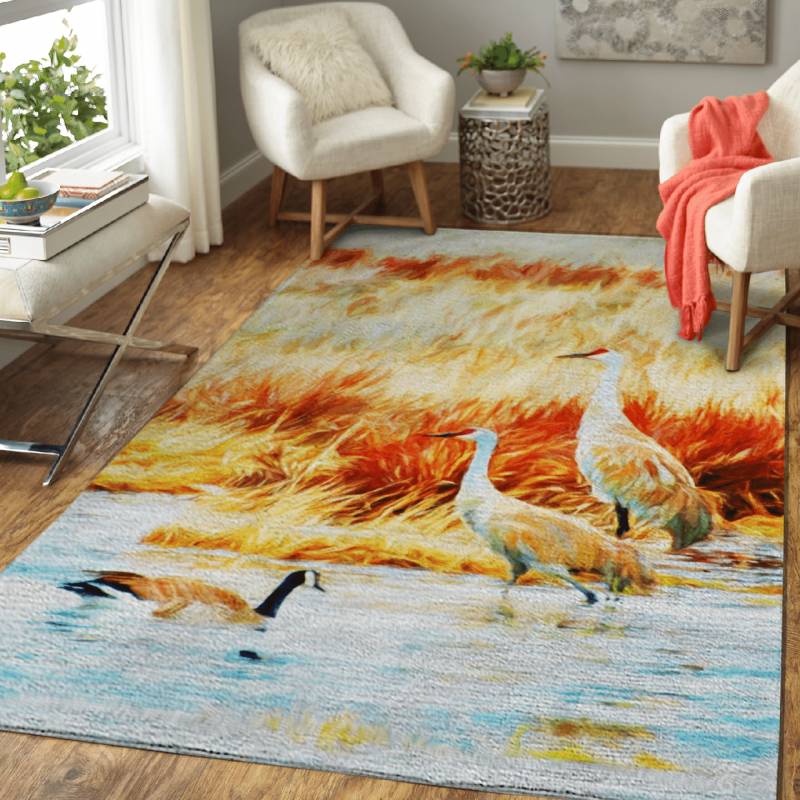 Sandhill Cranes – Animals Area Rug Carpet