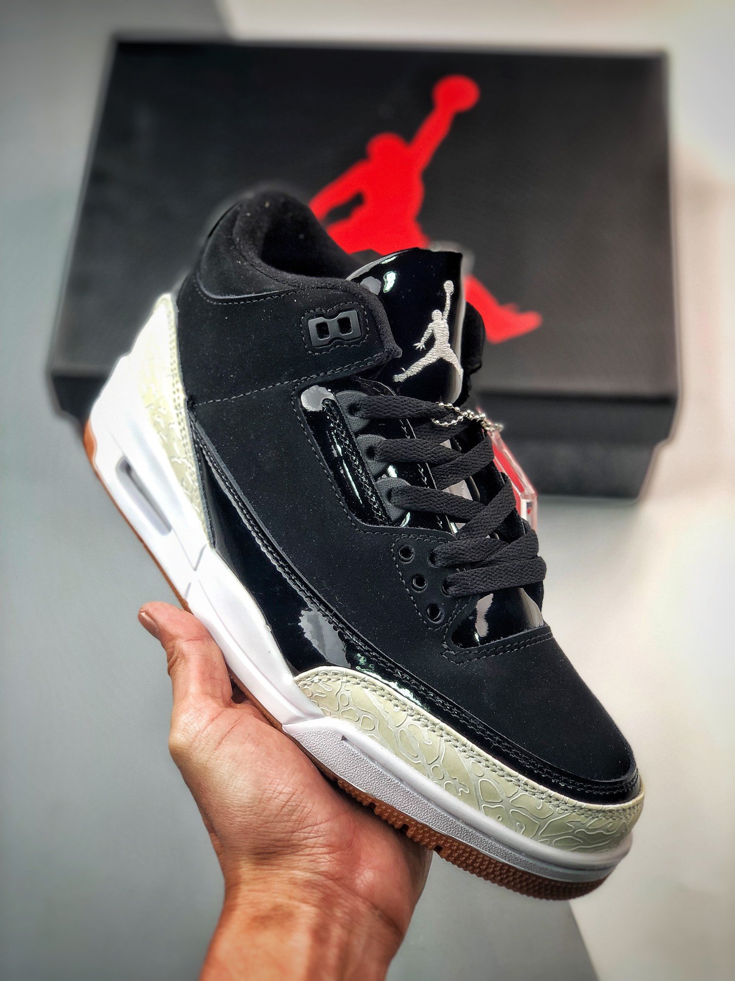 JD 3 Retro Black White Gum 441140-022 5341339