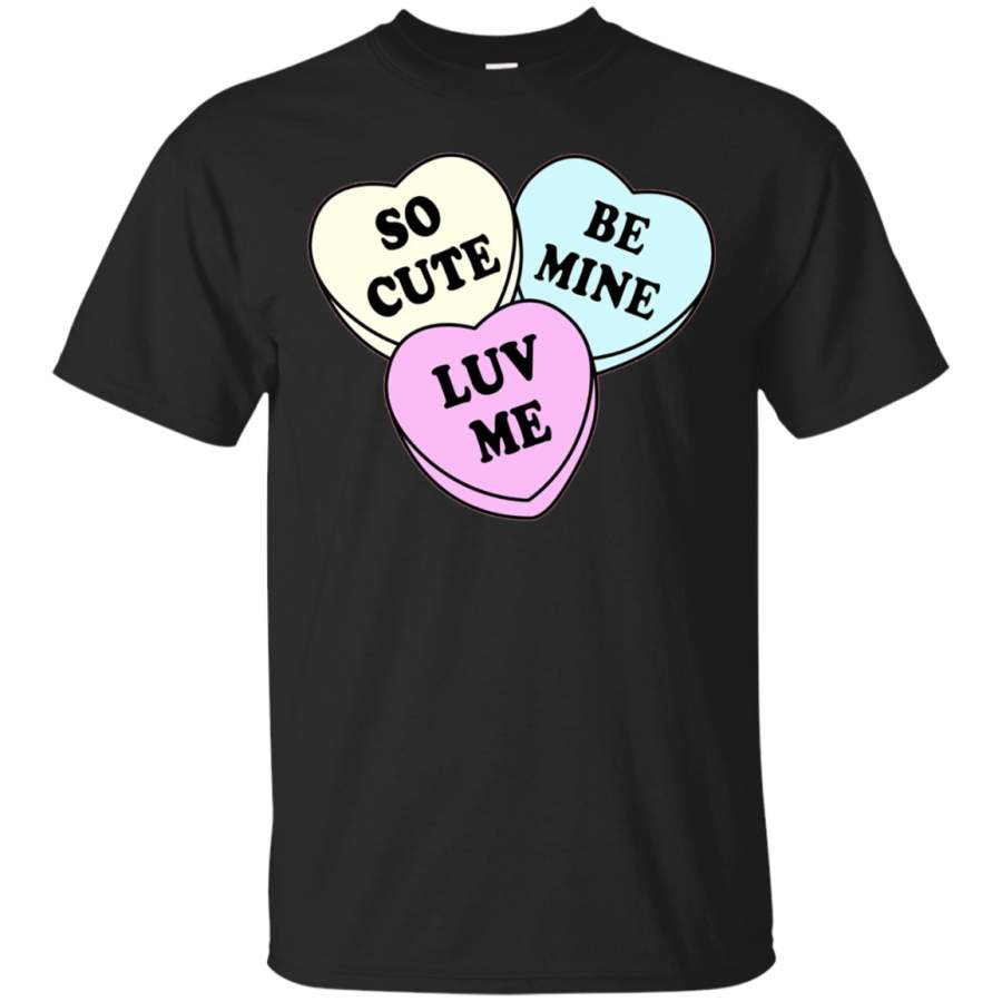 Valentine’s Day Heart Candy Graphic T-Shirt