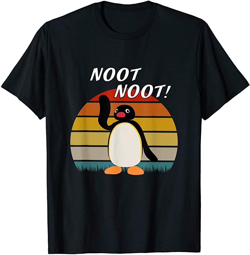 Noot Noot Penguin Vintage Gift For Men Women Funny T-Shirt