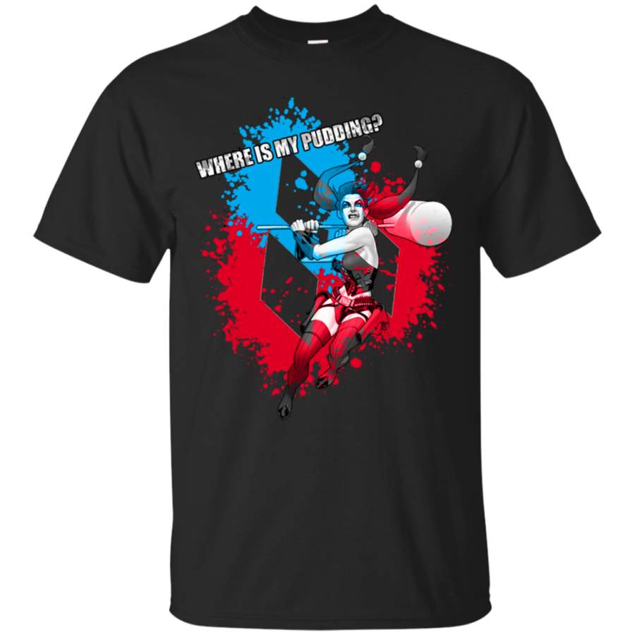 Suicide – where is my pudding V2 harley quinn T Shirt & Hoodie