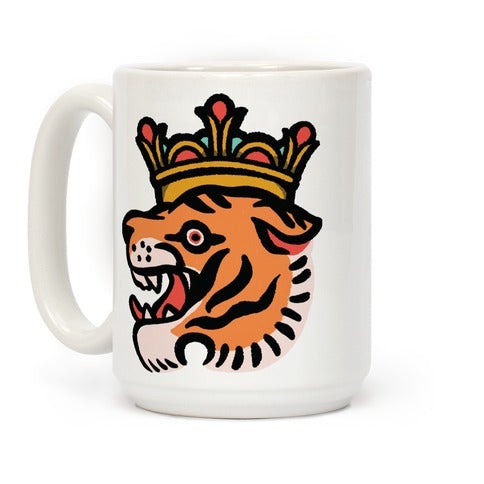 Tiger King Tiger With A Crown Coffee Mug