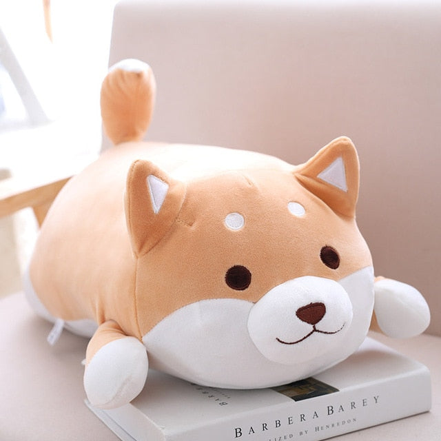 Fatty Shiba Inu Dog Plush Stuffed Soft  Pillow Doll
